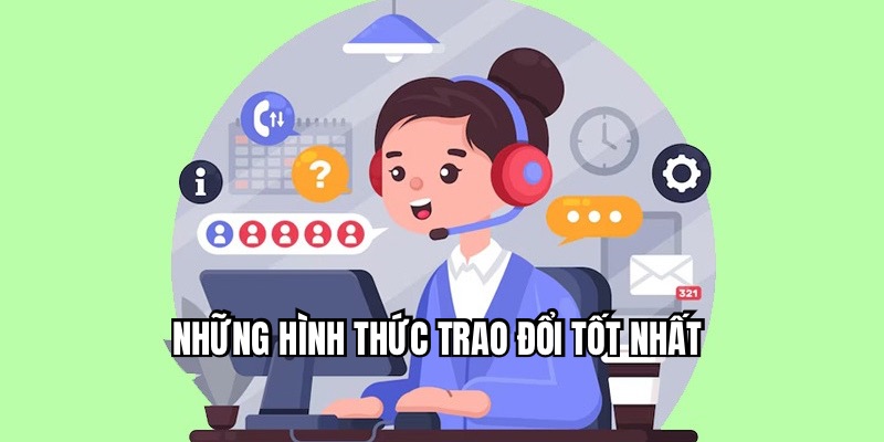 Một số hình thức liên hệ được VIPwin triển khai